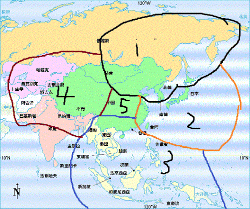 七大战区为什么要改变成五大战区呢