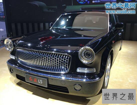 中国最贵的车，红旗HQE600万(一个车灯10万)