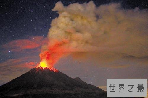 世界上最危险的10座火山，美国黄石公园火山第一