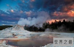 世界上最危险的10座火山，美国黄石公园火山第一