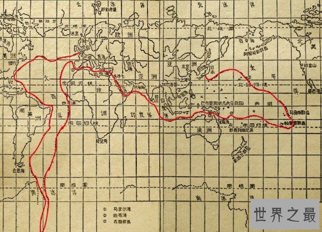 世界上存在最早的航海图集，最晚不超过15世纪