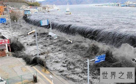 世界上最可怕的海啸，超恐怖海浪造成几十万人死亡