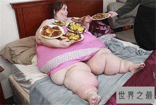 世界最胖的女人排行榜，罗莎莉达到了可怕的540kg！