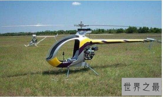 世界上最轻的载人直升机，蚊子直升机(仅重200斤)
