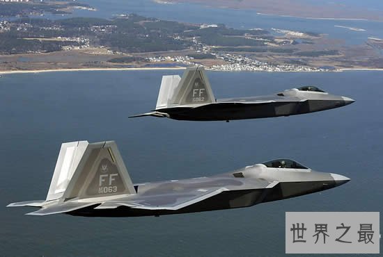 世界上最先进的战斗机，美国F-22猛禽(中国歼20上榜)
