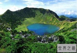 韩国最高的山峰,在济州岛任何地方都能看见