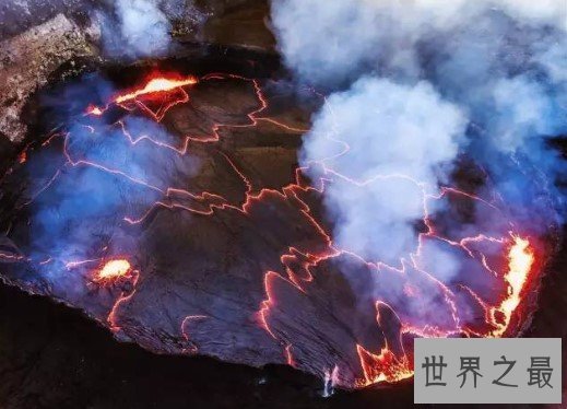 世界上最爆发最频繁的活火山，从来都没有停止过