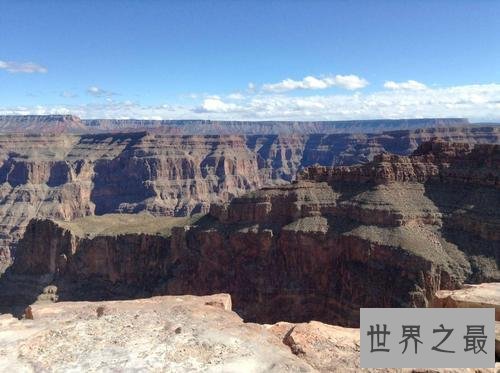 世界上最著名的自然景点科罗拉多大峡谷，地球自然奇特