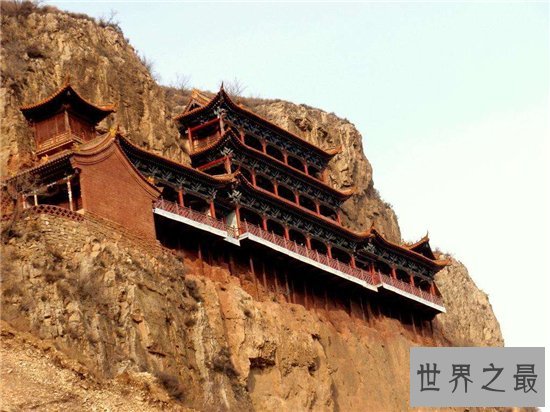 倒悬空寺建筑令人称奇，经历1400年屹立不倒