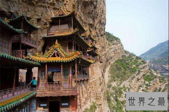 倒悬空寺建筑令人称奇，经历1400年屹立不倒