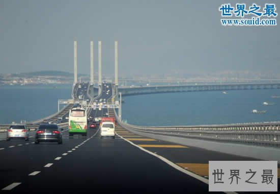 世界最长的跨海大桥，青岛海湾大桥(42.5公里)