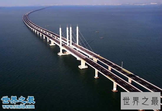 世界最长的跨海大桥，青岛海湾大桥(42.5公里)