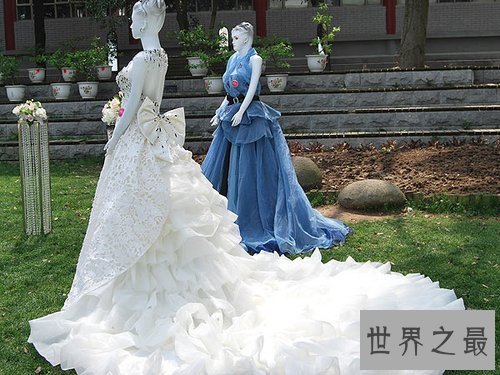 世界上最贵的婚纱，皇室婚纱(6500万)