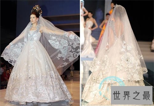 世界上最贵的婚纱，皇室婚纱(6500万)