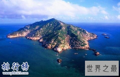 中国20大岛屿面积排名：中国台湾岛36193平方公里排名第一