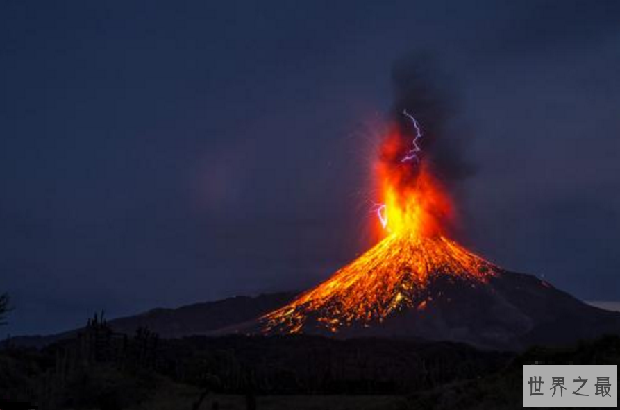 世界十大著名火山 第一最活跃，多次爆发式喷发