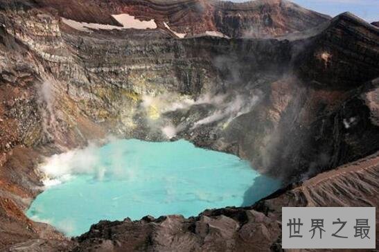 世界上最大的火山群，堪察加火山群（海拔4750m）