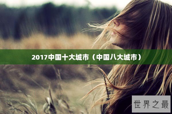 2017中国十大城市（中国八大城市）