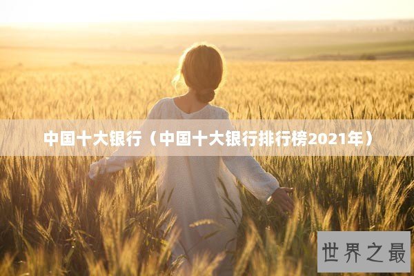 中国十大银行（中国十大银行排行榜2021年）