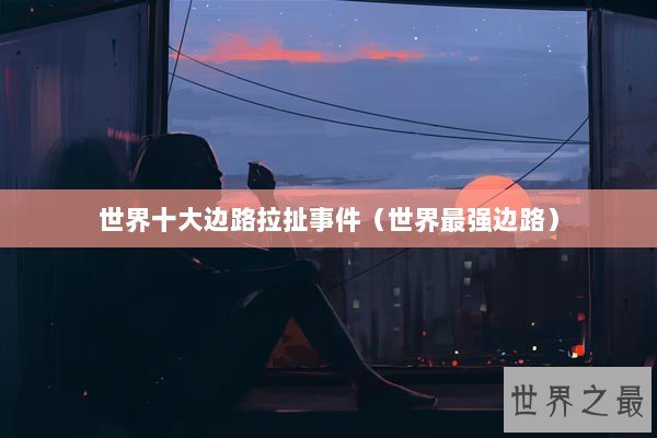 世界十大边路拉扯事件（世界最强边路）