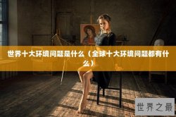 世界十大环境问题是什么（全球十大环境问题都有什么）