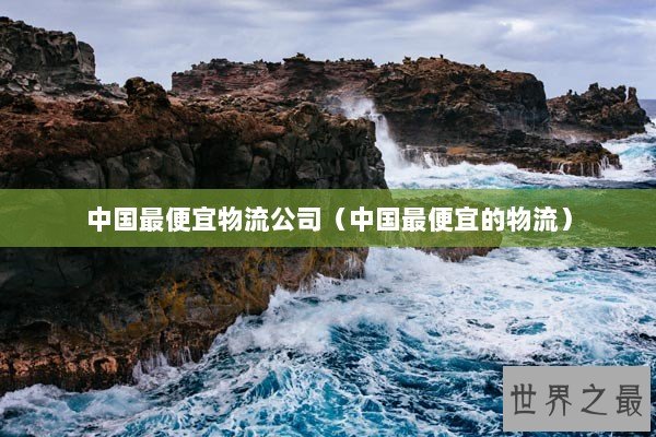 中国最便宜物流公司（中国最便宜的物流）