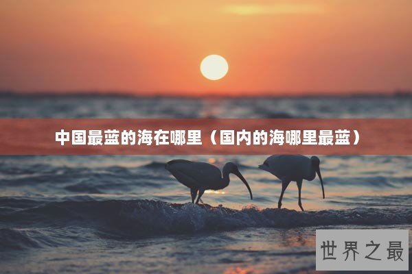 中国最蓝的海在哪里（国内的海哪里最蓝）