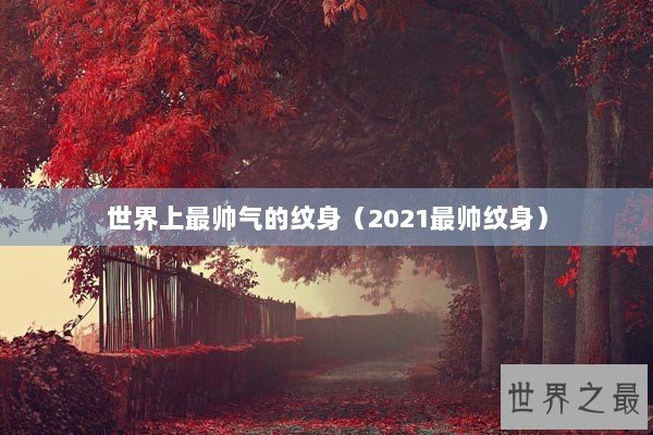 世界上最帅气的纹身（2021最帅纹身）