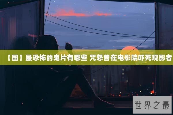 【图】最恐怖的鬼片有哪些 咒怨曾在电影院吓死观影者