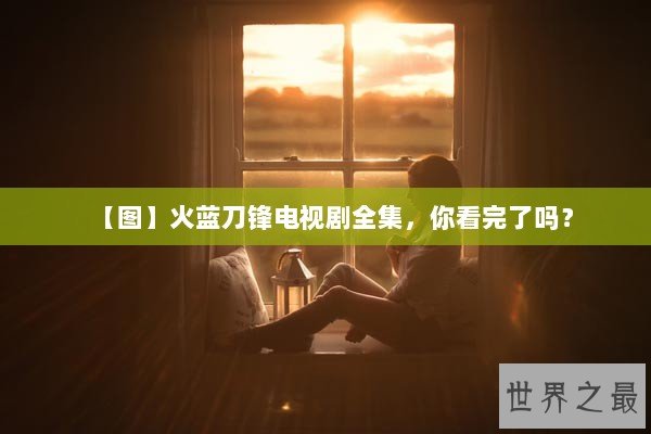 【图】火蓝刀锋电视剧全集，你看完了吗？