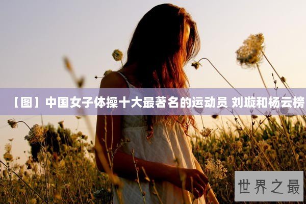 【图】中国女子体操十大最著名的运动员 刘璇和杨云榜