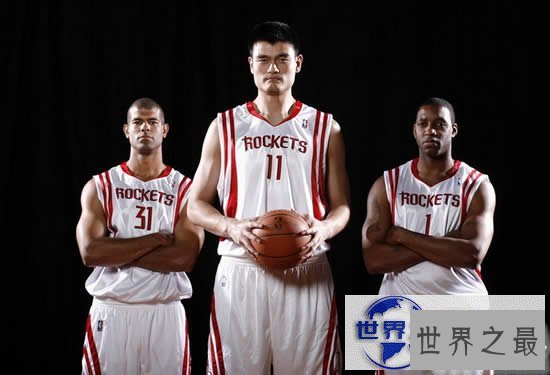 【图】关于NBA史上的状元之最，姚明是最高的状元